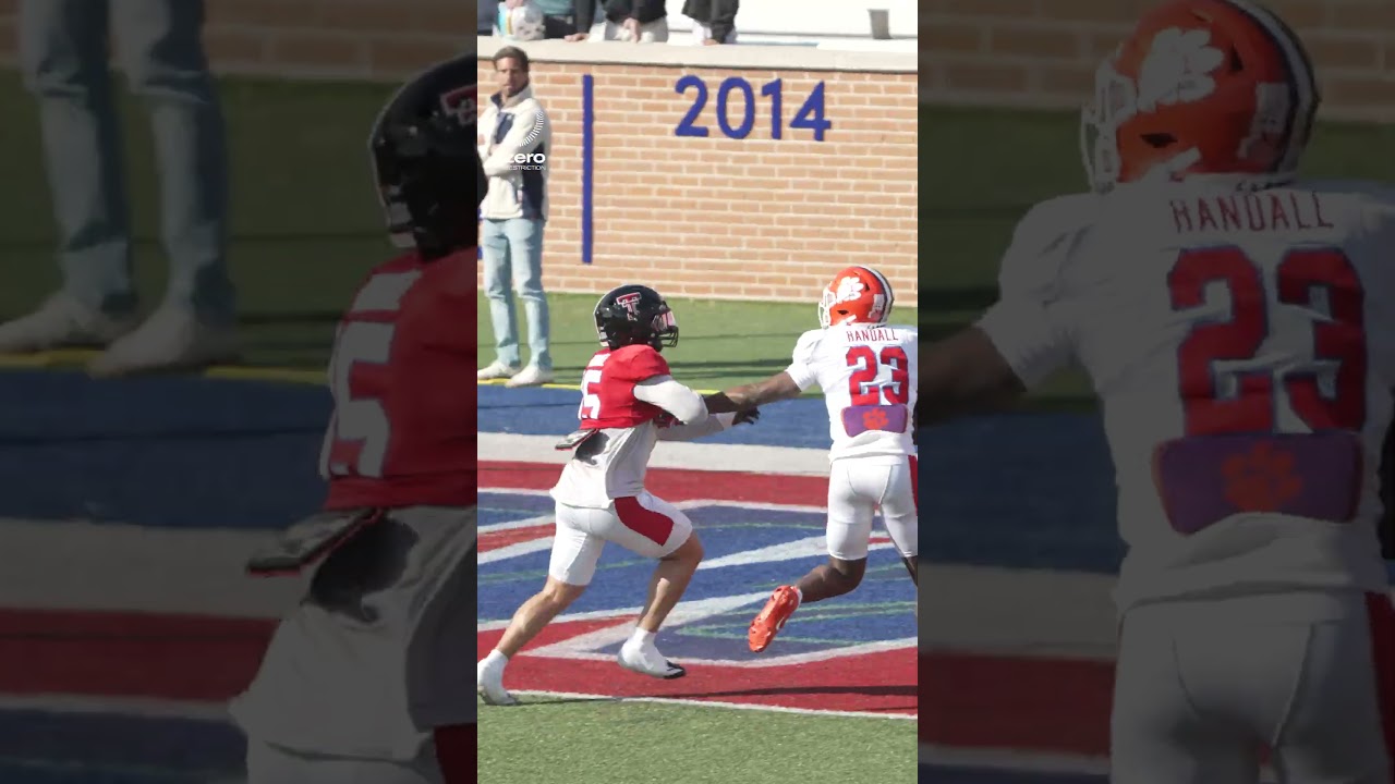 RB's & TE's vs. LB's highlights from Day 3 of the Senior Bowl 👏 #shorts #nfl #giants #newyorkgiants