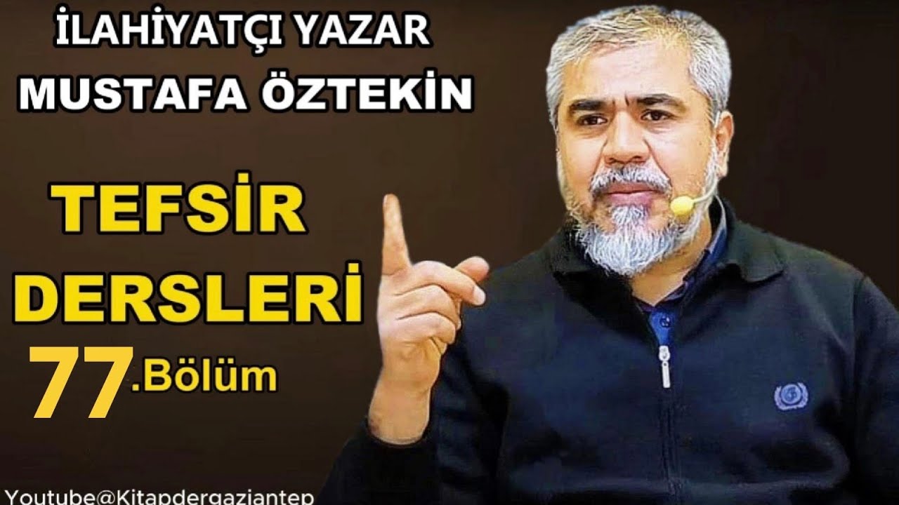 Nahl Suresi Ayet 01-15 Kitapder Mustafa Öztekin ile Kur'an Tefsiri