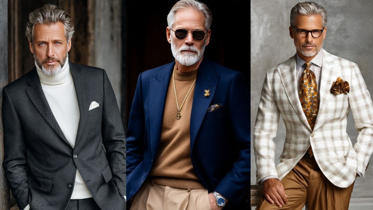 Powerful Fashion Outfit Color Combos RICH MEN Over 40 Always Wear To Look Effortlessly Expensive