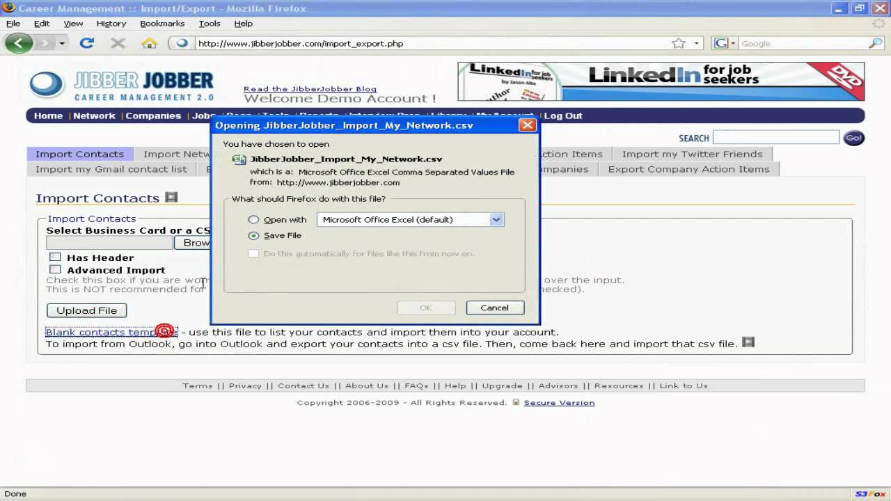 JibberJobber Service Field UDF