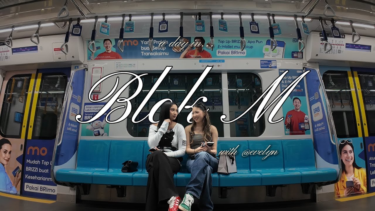 Jadi Tour Guide Evelyn mengexplore Blok M!? || a day in my life.