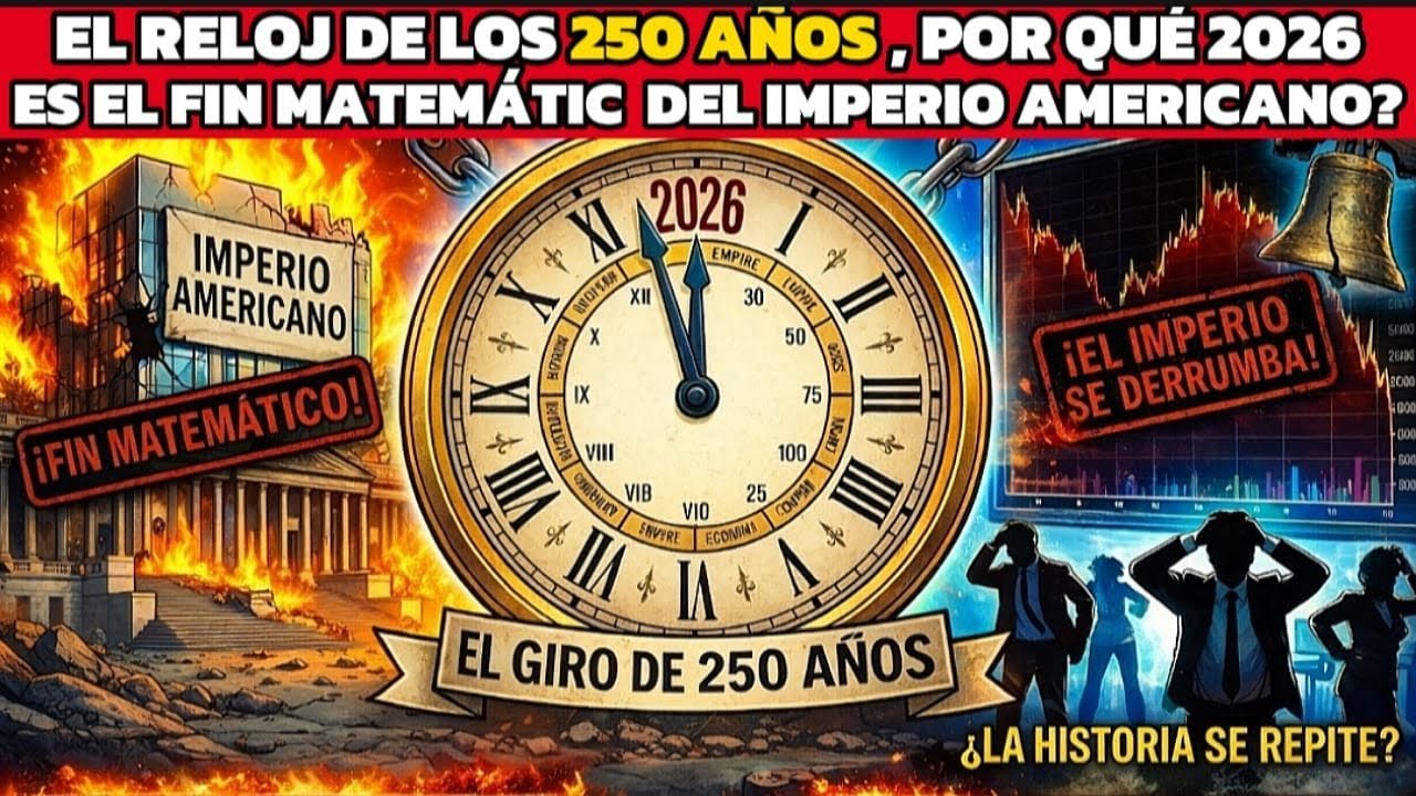 El Reloj de los 250 Años: La Advertencia Histórica para 2026