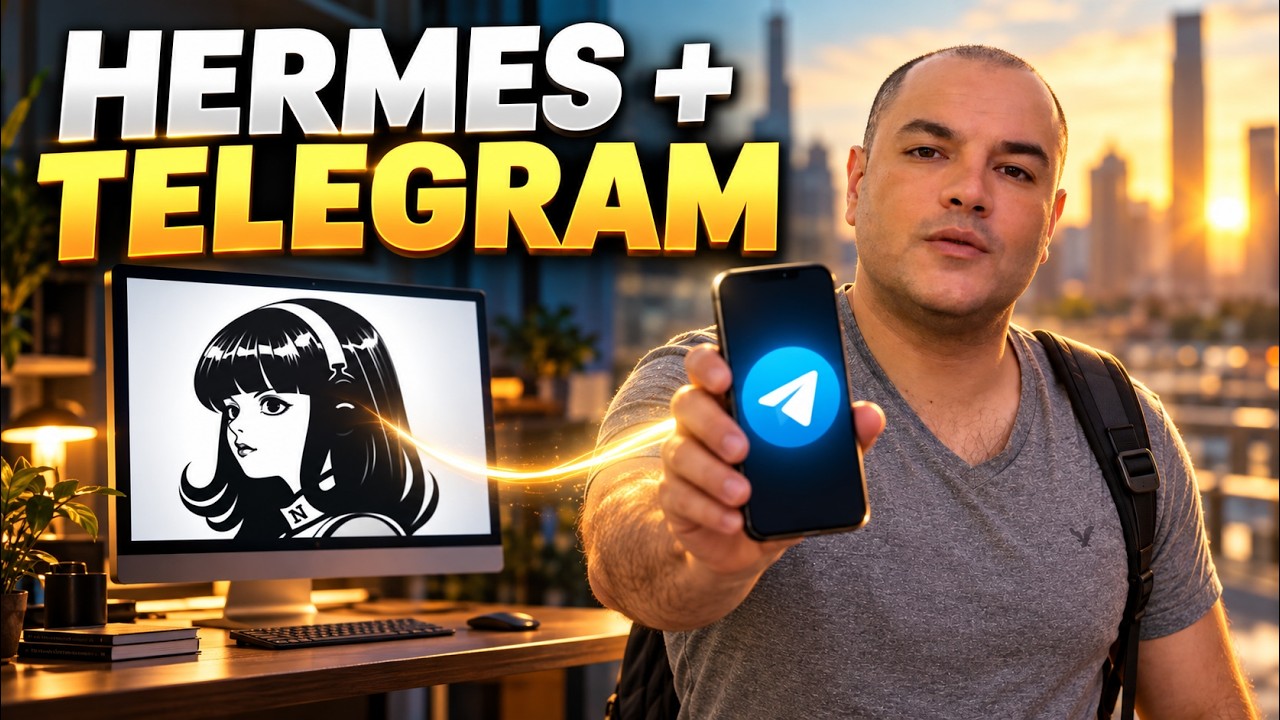 Hermes Agent Telegram Setup: Control Hermes Agent From Your Phone (Telegram Setup Tutorial)