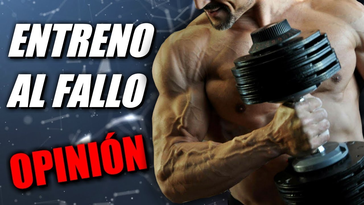 ¿POR QUÉ ENTRENAR al FALLO para HIPERTROFIA? (Deja de ser un FLACO)