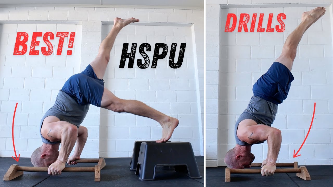The Best HSPU Progressions For Parallettes