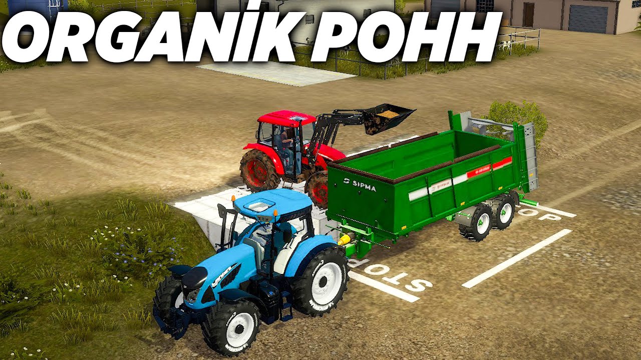 ORGANİK GÜBRE YÜKLEMESİ YAPIYORUZ | PURE FARMİNG 2018