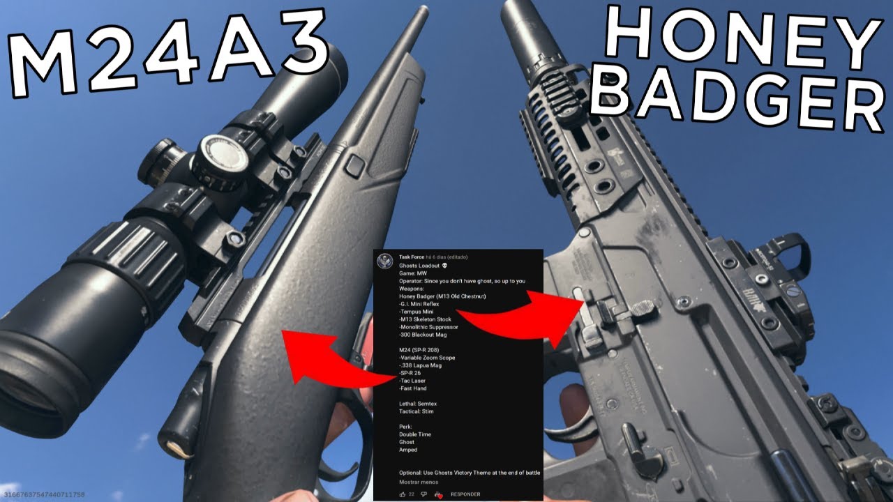 AAC Honey Badger (M13) & M24A3 SWS (SP-R 208) Gameplay | Call of Duty Modern Warfare (PS5)