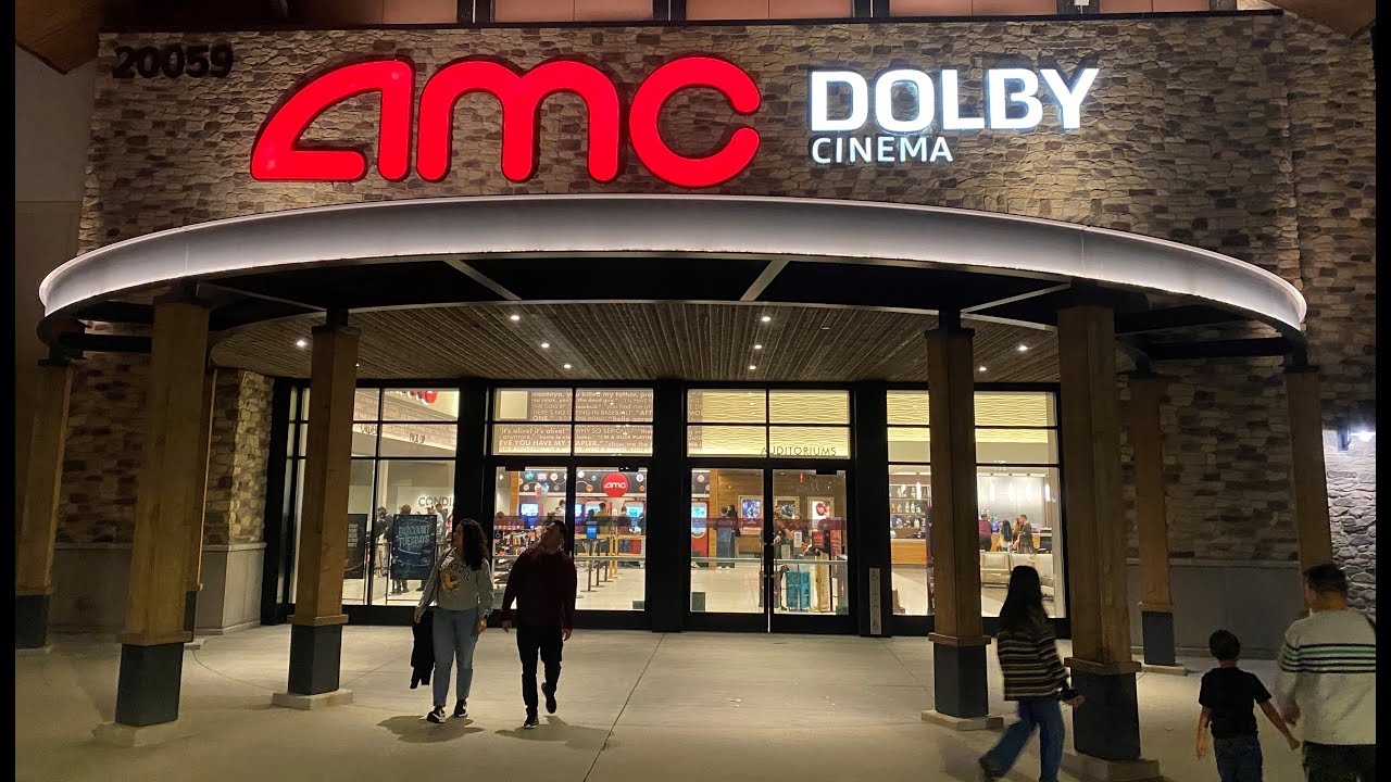 Прогулка и экскурсия по кинотеатру AMC Porter Ranch CA