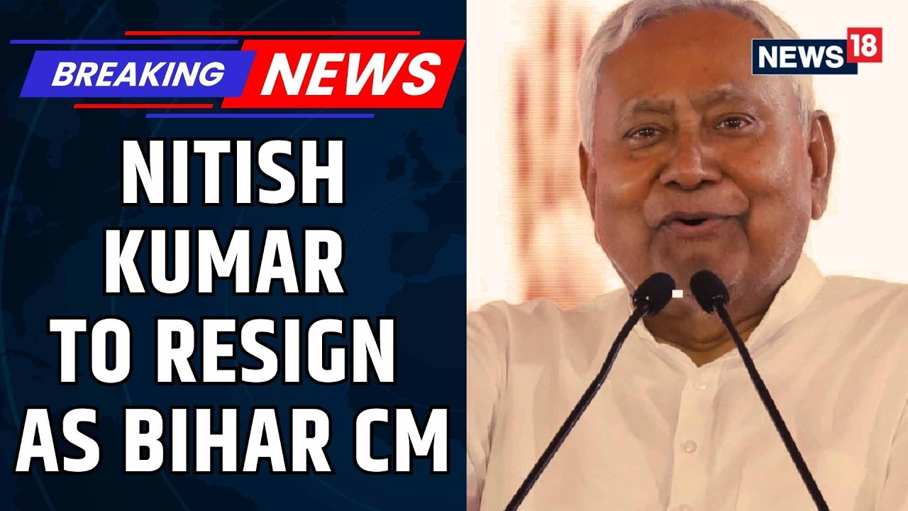 Nitish Kumar Files Rajya Sabha Nomination, Set to Resign as Bihar CM | Bihar Politics News | News18