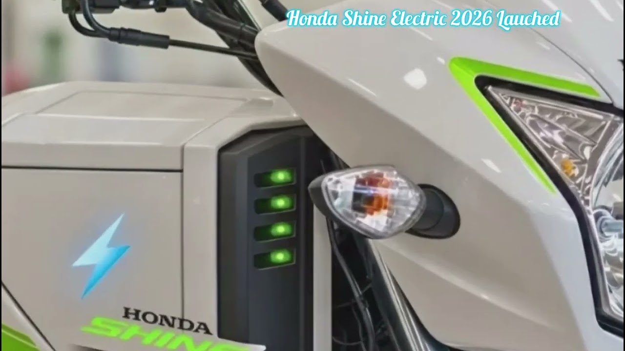 Honda Shine Electric 2026 Launched: 400km Range, 110km/h Top Speed at Budget Price