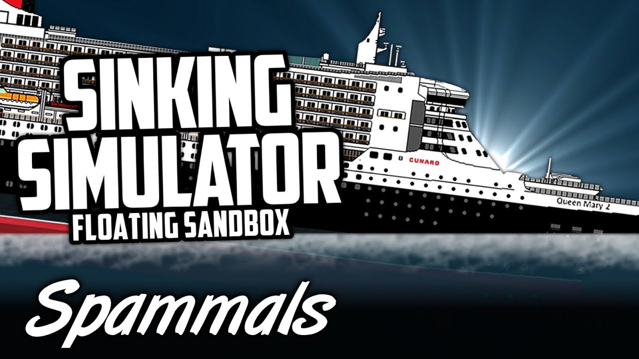 Sinking Simulator | Queen Mary 2! (Floating Sandbox)