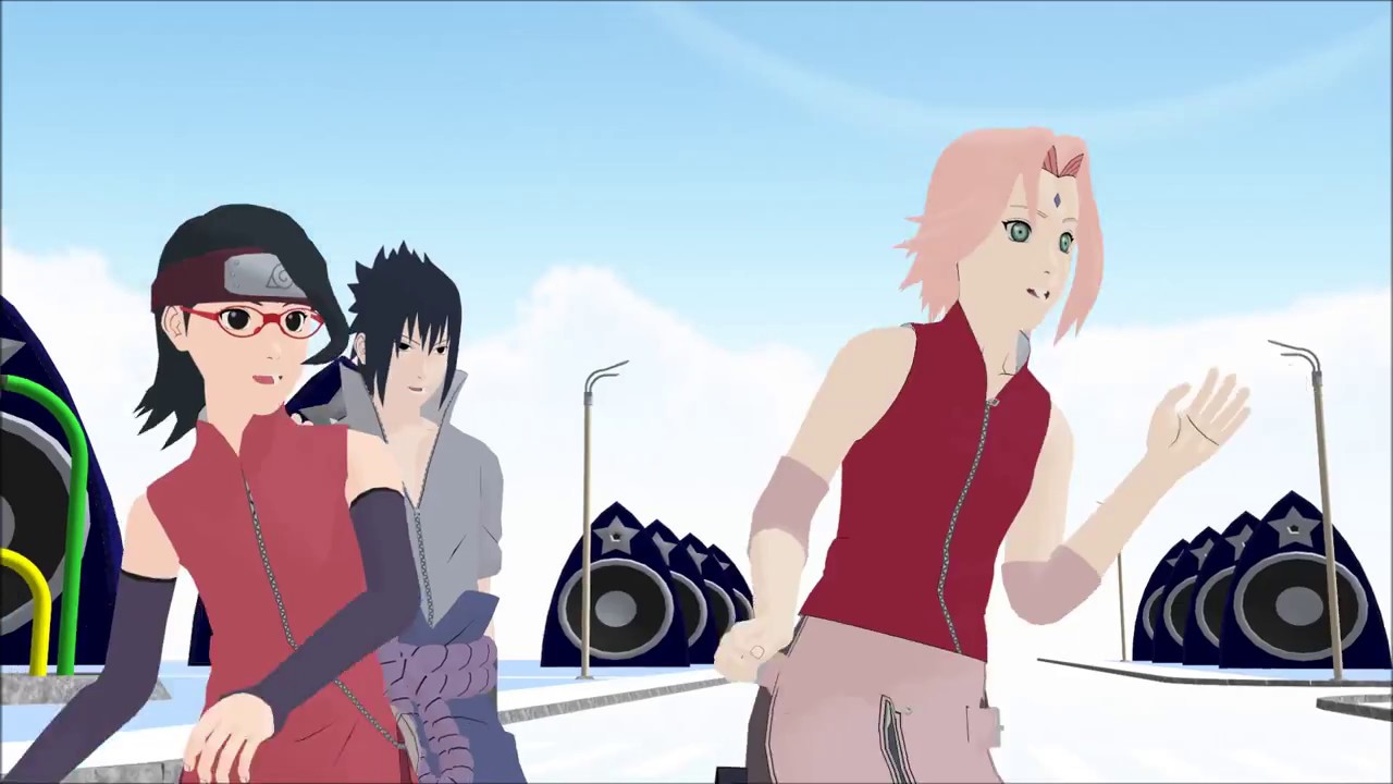 [MMD] SasuSakuSara - Wave