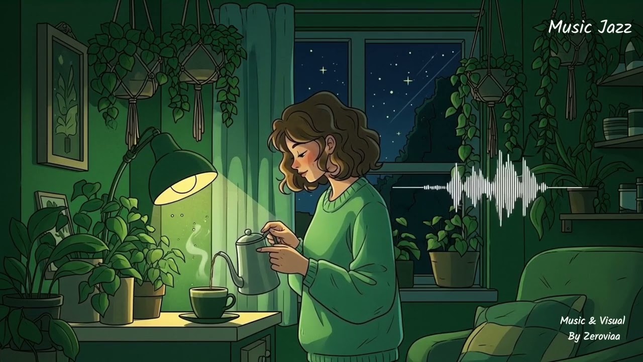 PEACEFUL MORNING JAZZ ☕ Calm Jazz for Tea & Slow Mornings | Cozy Jazz Playlist