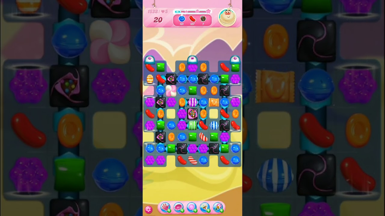 Candy Crush Saga Level 1537-1538