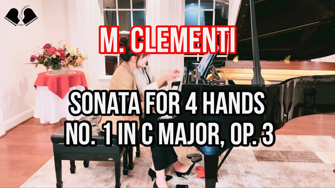 Clementi Sonata Op. 3 No. 1 클레멘티 소나타 | Piano four hands