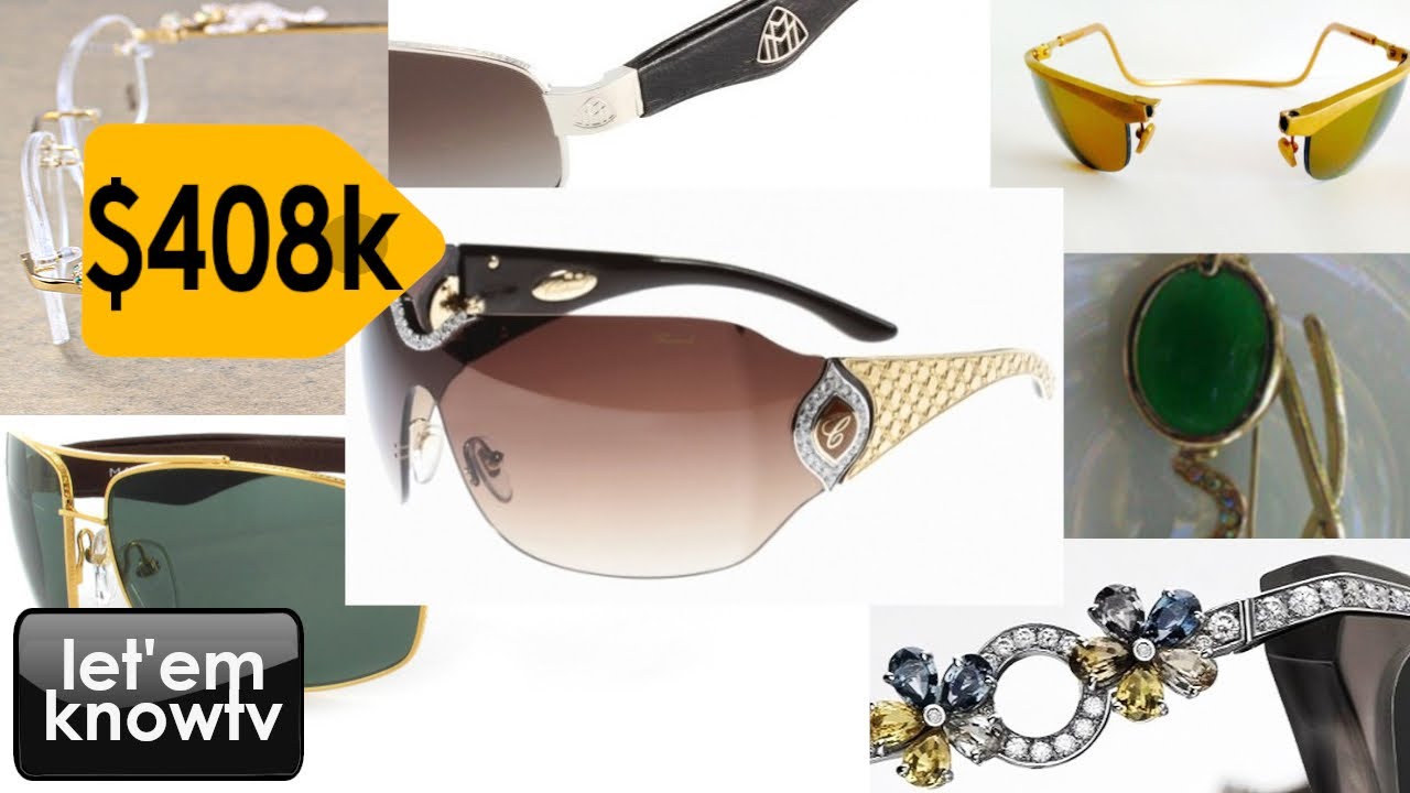 Top Ten Most Expensive Sunglasses In The World