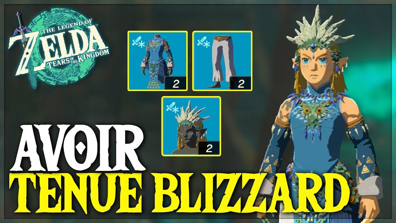 Comment Débloquer la TENUE BLIZZARD dans Zelda Tears of The Kingdom - TUTO ZELDA TOTK