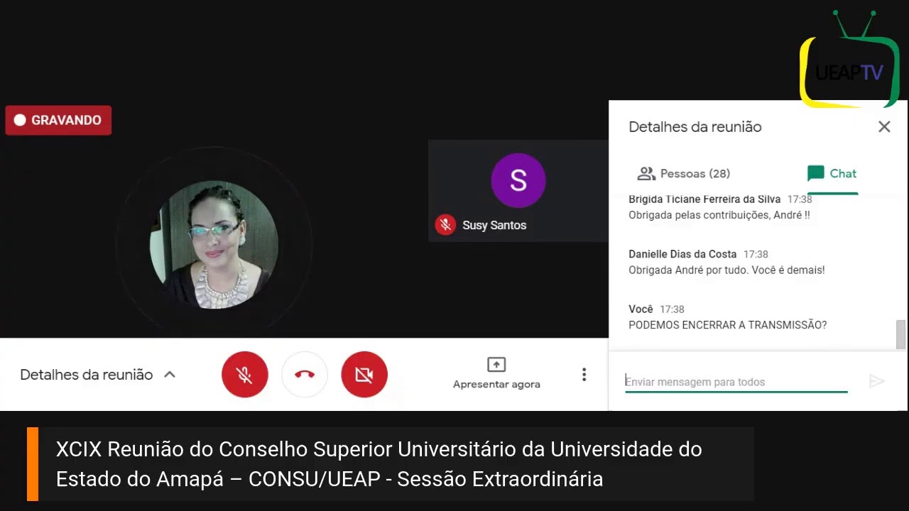 XCIX Reunião do CONSU/UEAP - sessão extraordinária