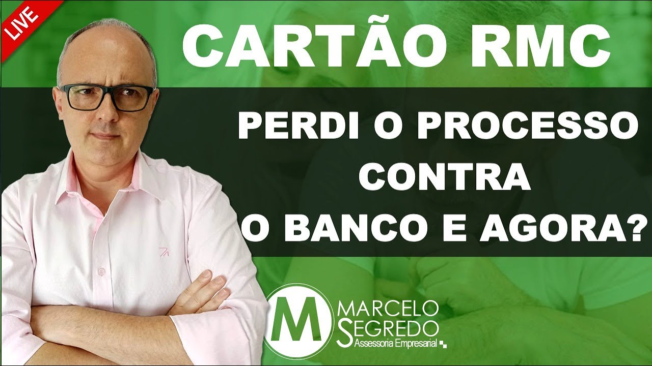CARTÃO RMC - ENTREI NA JUSTIÇA E O BANCO GANHOU O PROCESSO, E AGORA?