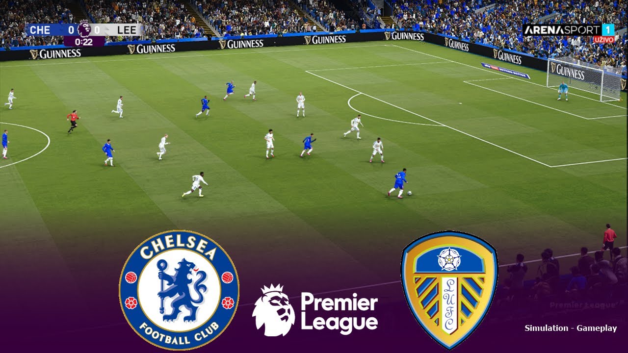 CHELSEA vs LEEDS Live | Premier League 2026 | 10 February 2026 | Simulation PES 2021 Gameplay