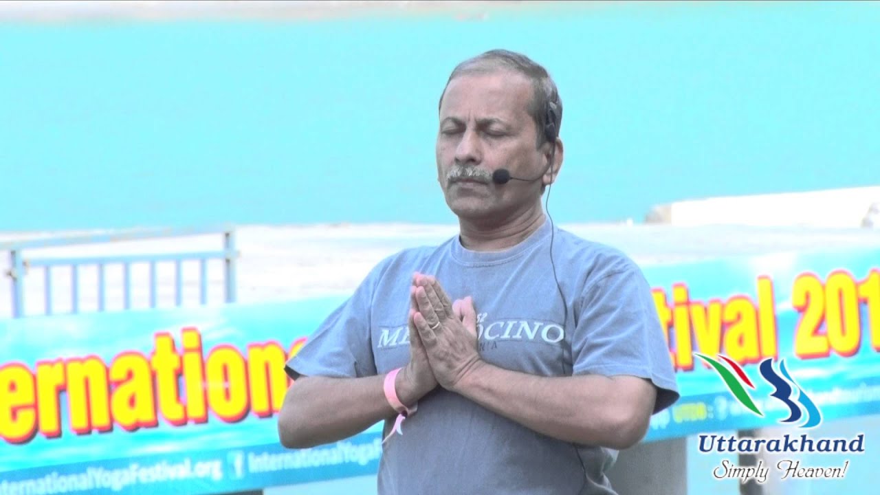 H  S Arun - Iyengar Yoga: Standing Poses to experience stillness of the body & mind