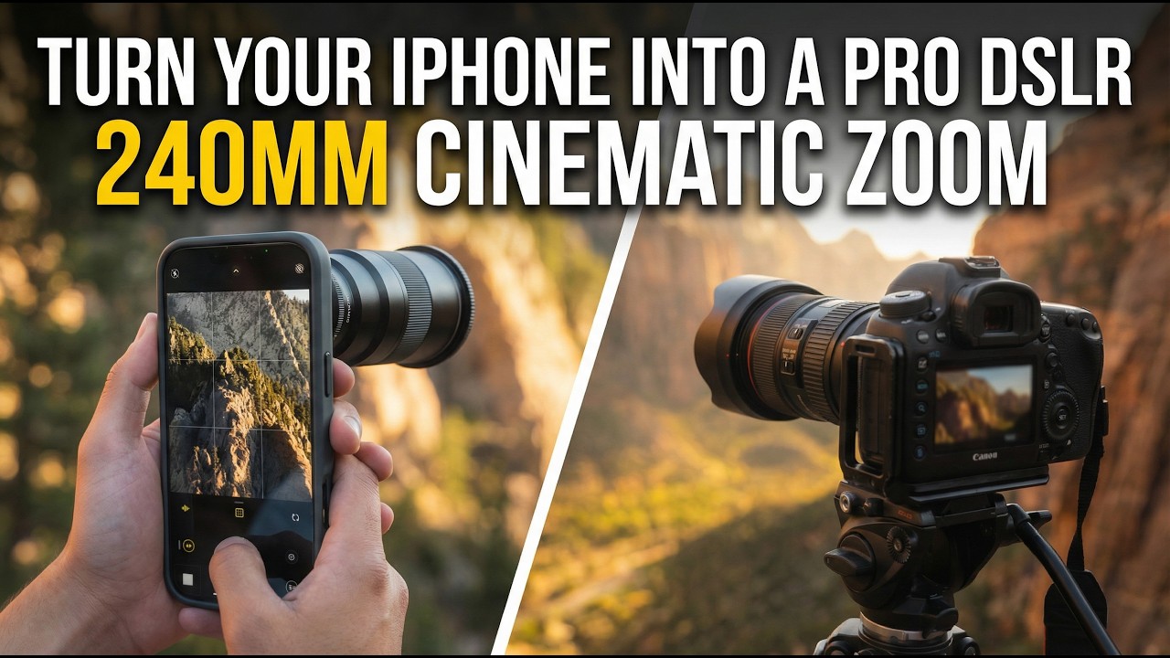 STOP Using Digital Zoom – Try This 240mm Lens Instead!