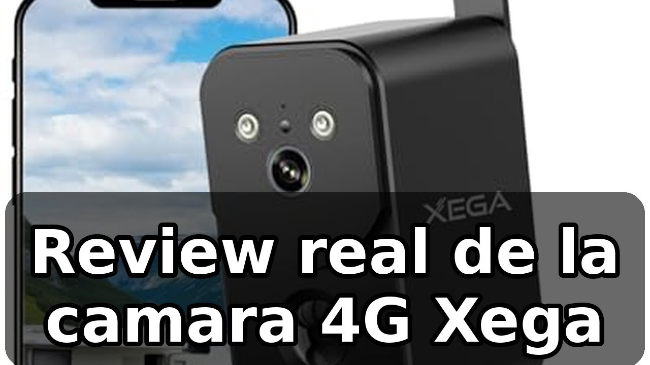 Review completa de la Xega XG-26-Black: cámara 4G LTE sin WiFi y batería 10000mAh