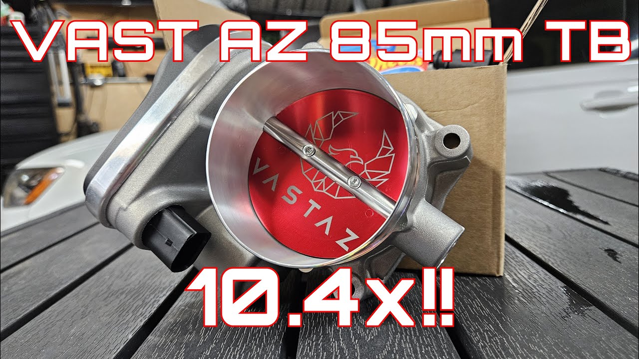 VastAZ 85mm Throttle Body // My A6 hit 10.4x!!!