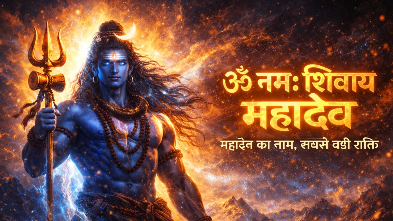 ॐ नमः शिवाय महादेव V01 | महादेव का नाम, सबसे बड़ी शक्ति | महाशिवरात्रि | Bhajan 2026 | Outside Beats