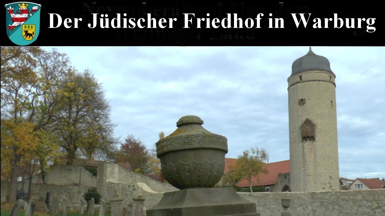 Der jüdische Friedhof in der Hansestadt Warburg.