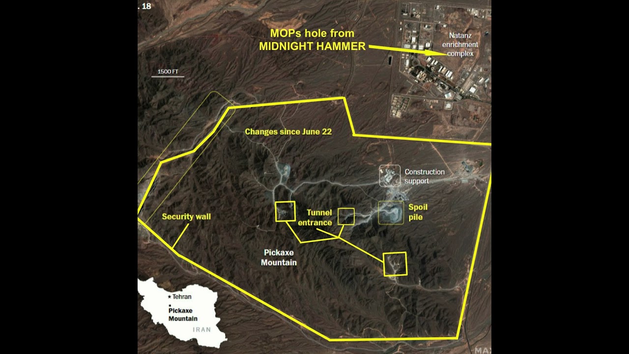 Iran Threat Part 1a; Pickaxe Mountain Nuclear Facility