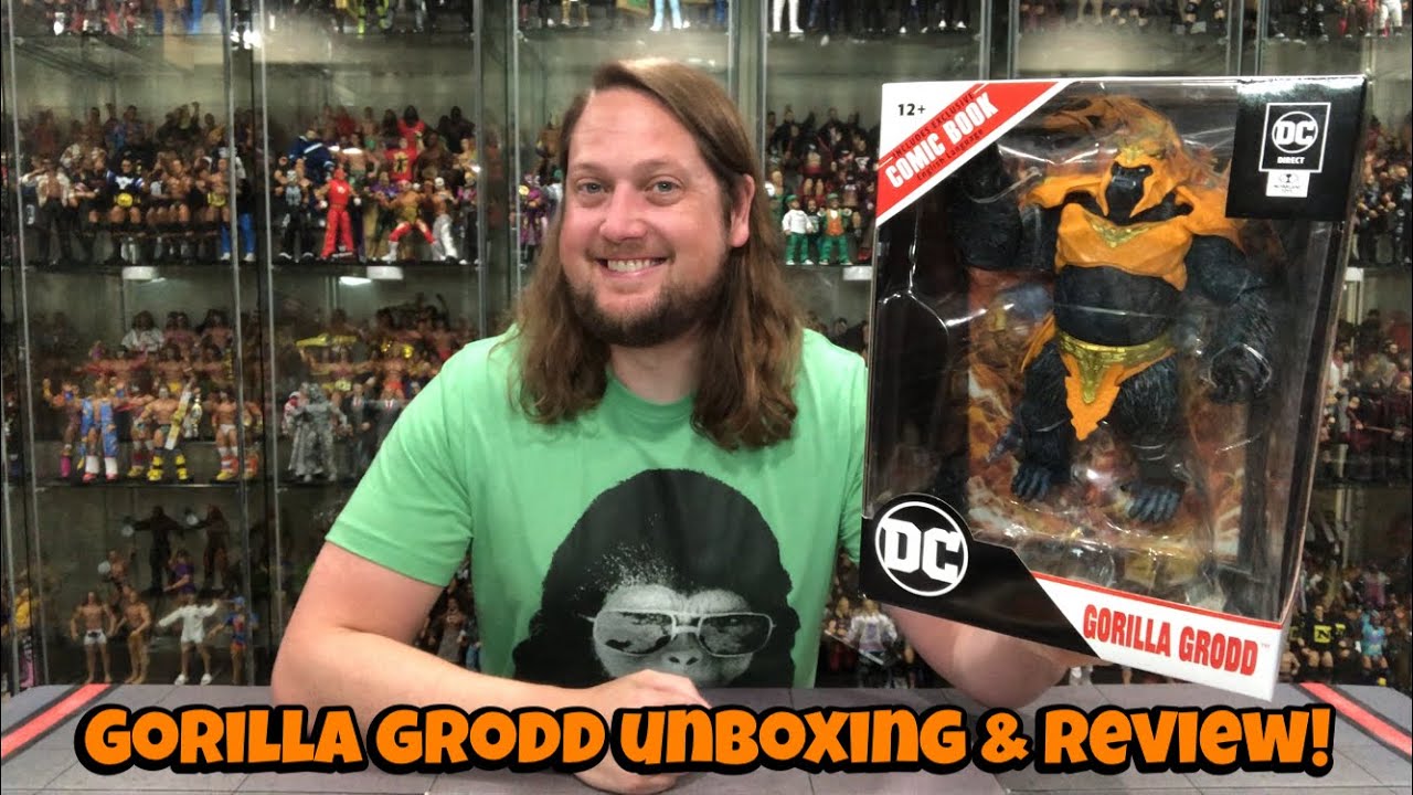 Gorilla Grodd DC Mcfarlane Unboxing & Review!