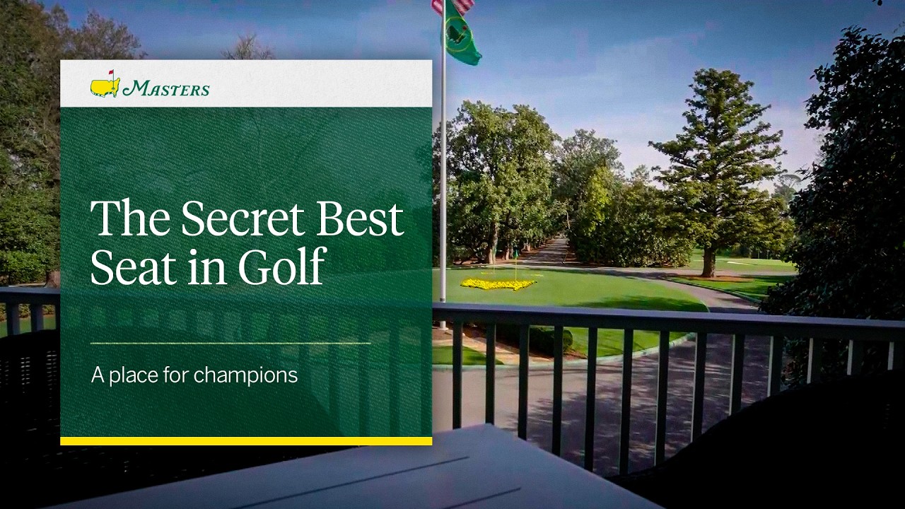 The Secret Best Seat in Golf | A Place for Champions