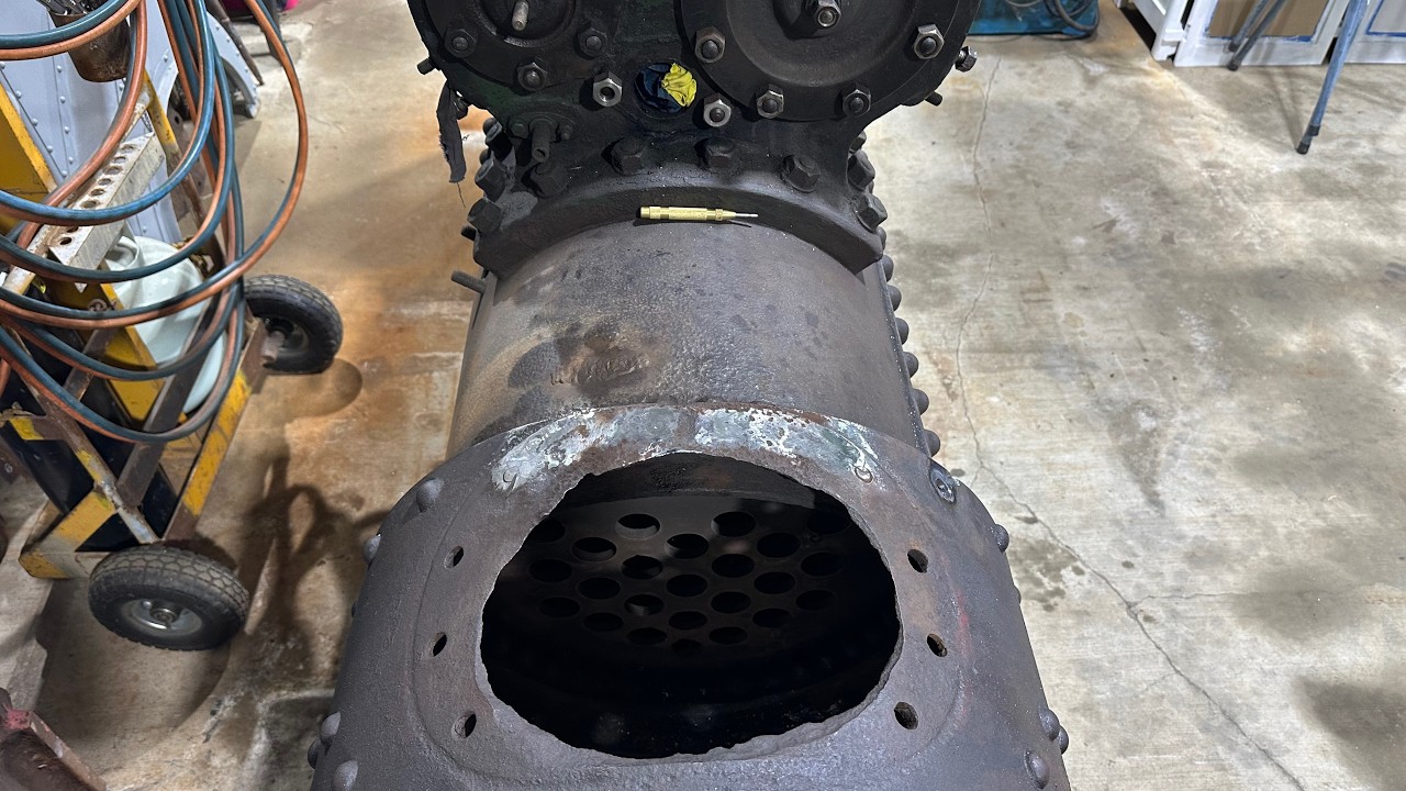 Removing 100 Year Old Rivets Part 1