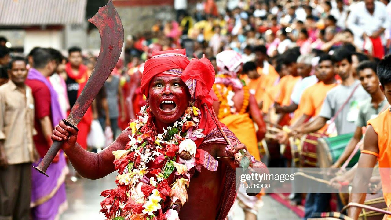 देवधनी उत्सव नृत्य कामख्या देवी मंदिर गुवाहाटी : DEODHANI Mela dance Kamakhya Devi Mandir Guwahati