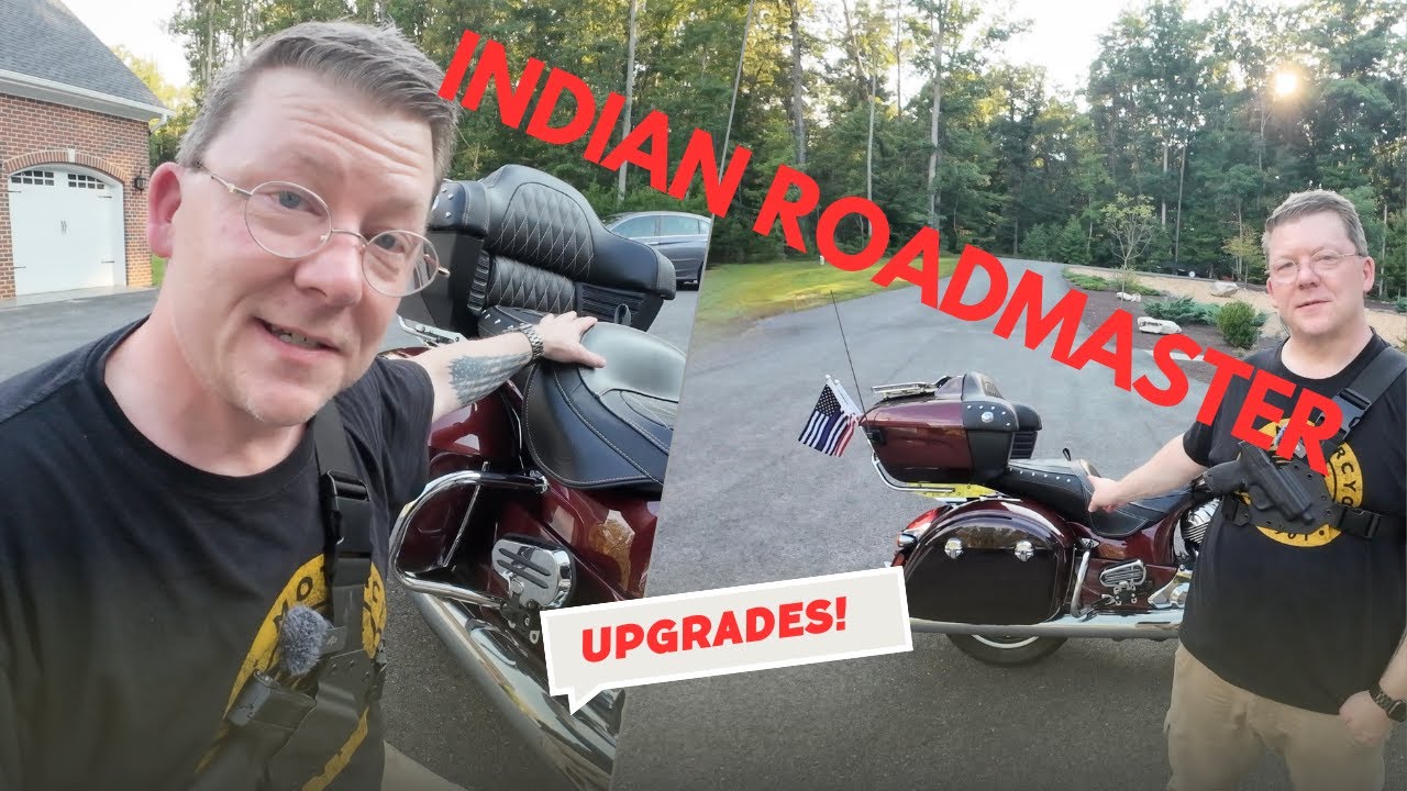 4 Upgrades To My Indian Roadmaster Motorcycle! What Do You Think Of The Sound?