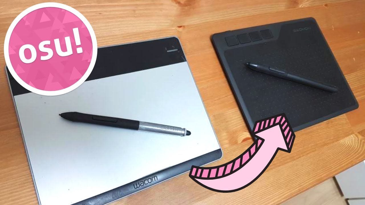 WACOM TABLET (CTH-480) → GAOMON TABLET (S620)  - Gaomon S620 Review for osu!