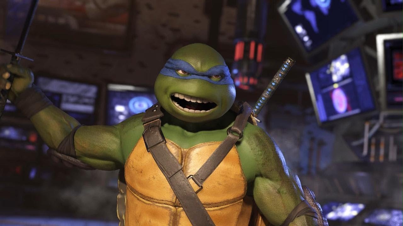 Injustice 2 Leonardo TMNT vs Hellboy