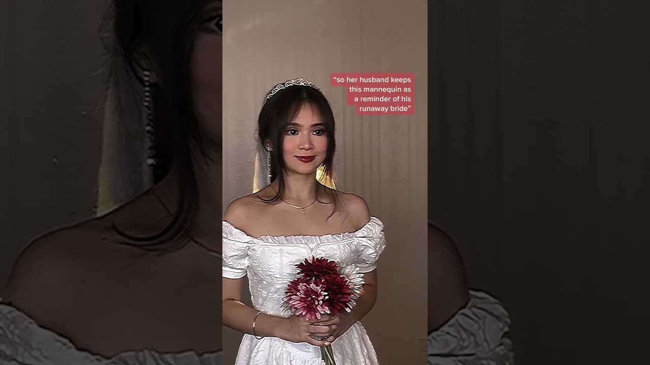 #pov the runaway bride&rsquo;s mannequin