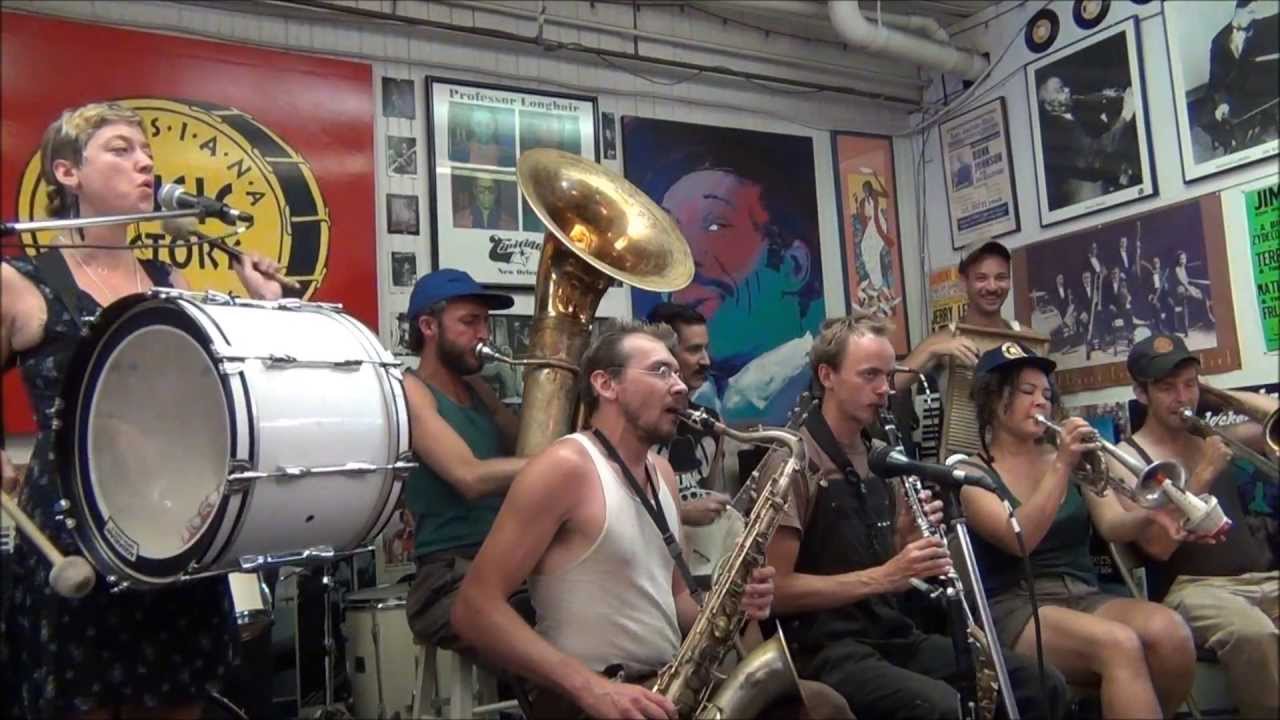 Tuba Skinny @ Louisiana Music Factory JazzFest 2013