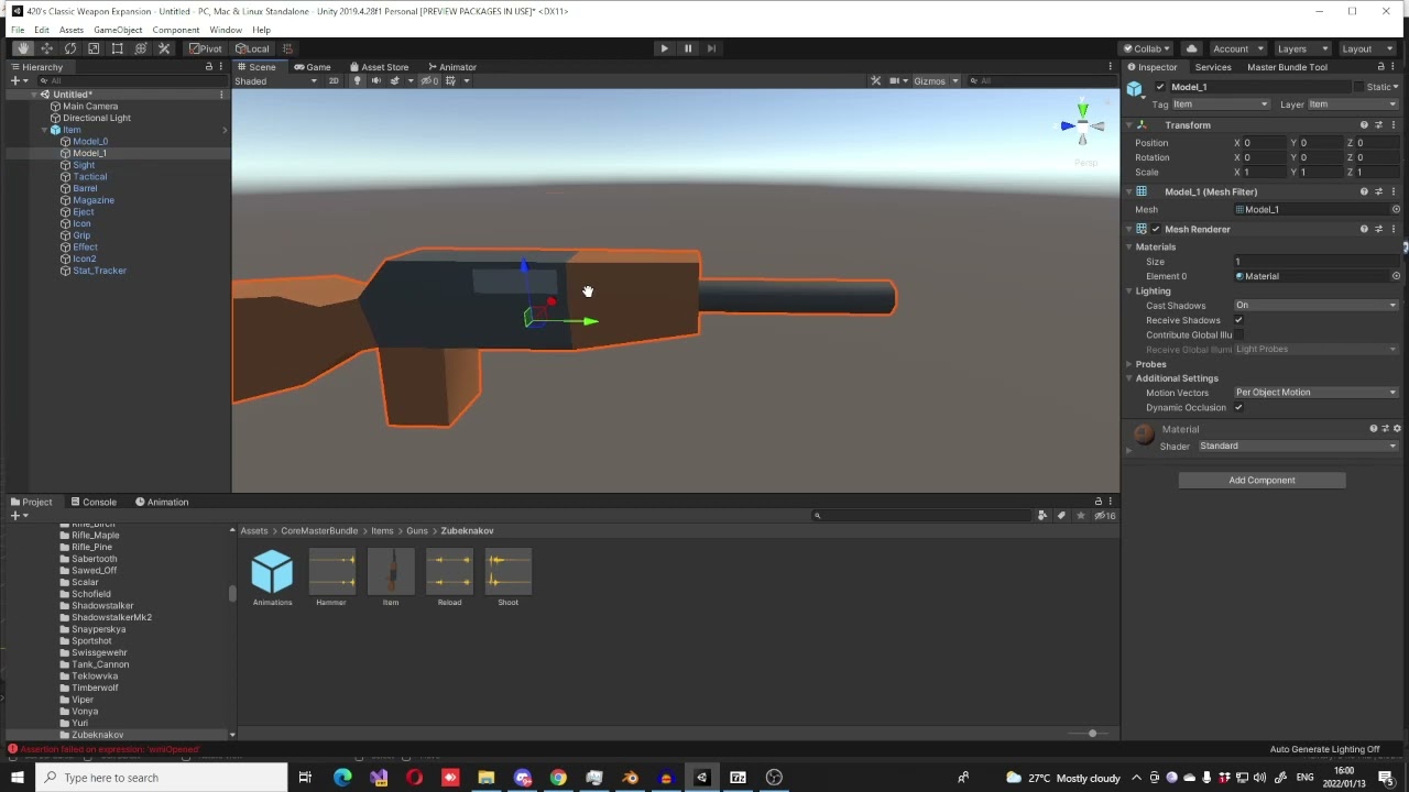 How to make a complete Unturned gun in 2022  (PART 1 - how modding works)