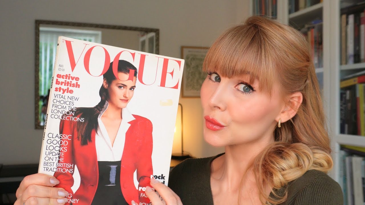 Обзор журнала ASMR | Винтажный британский Vogue 1987 года | Осенняя мода, иконы и приятные ощущен...