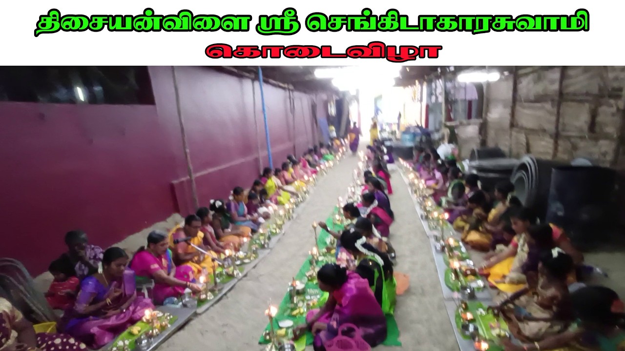 #திருவிளக்குபூஜை #செங்கிடாகாரசுவாமி #கோயில் #கொடைவிழா-2026 #ராமசாமிசந்து #திசையன்விளை #tisaitv