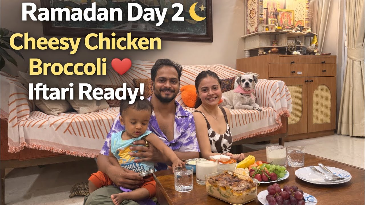 Ramadan Day 2 🌙 Iftari Prep | Cheesy Chicken Broccoli | Daily Vlog