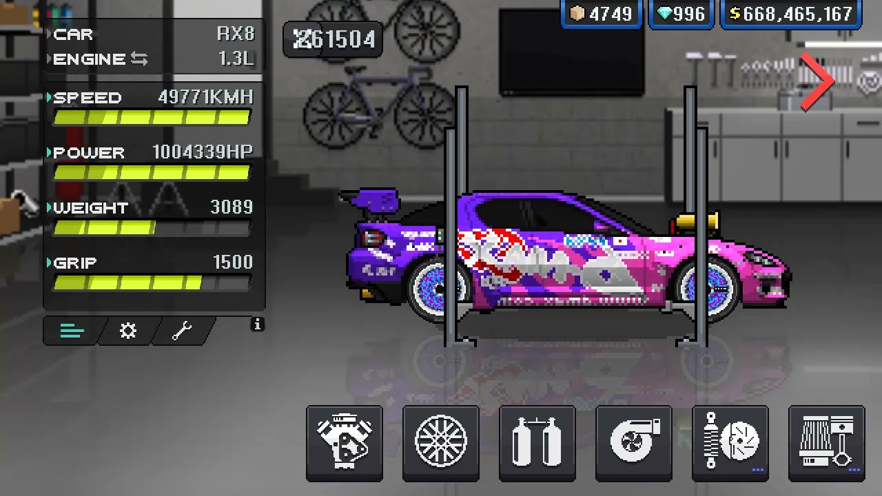 Pixel car racer おふざけ車集
