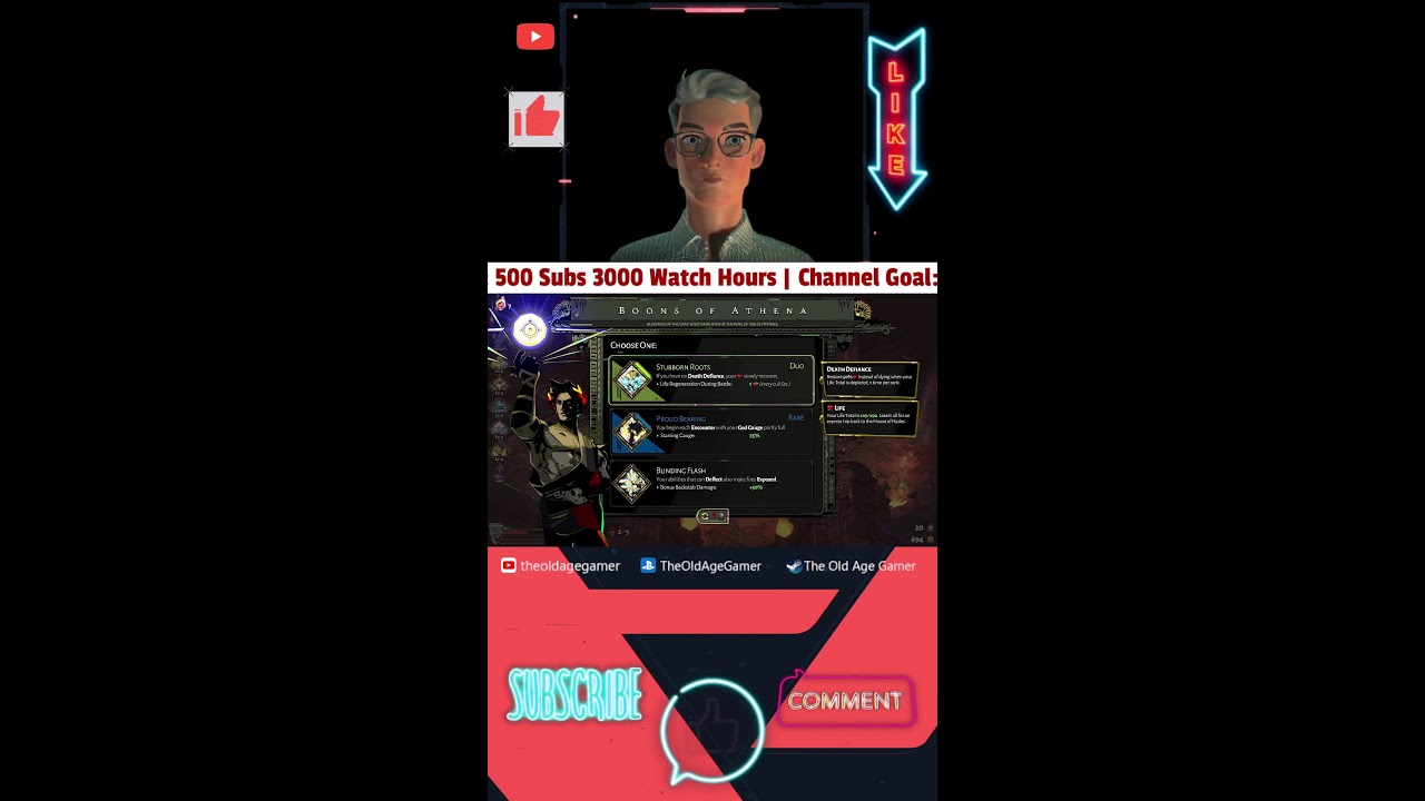 V 🔴LIVE | Watch The Old Age Gamer Play Hades Evening Session 22.02.2026