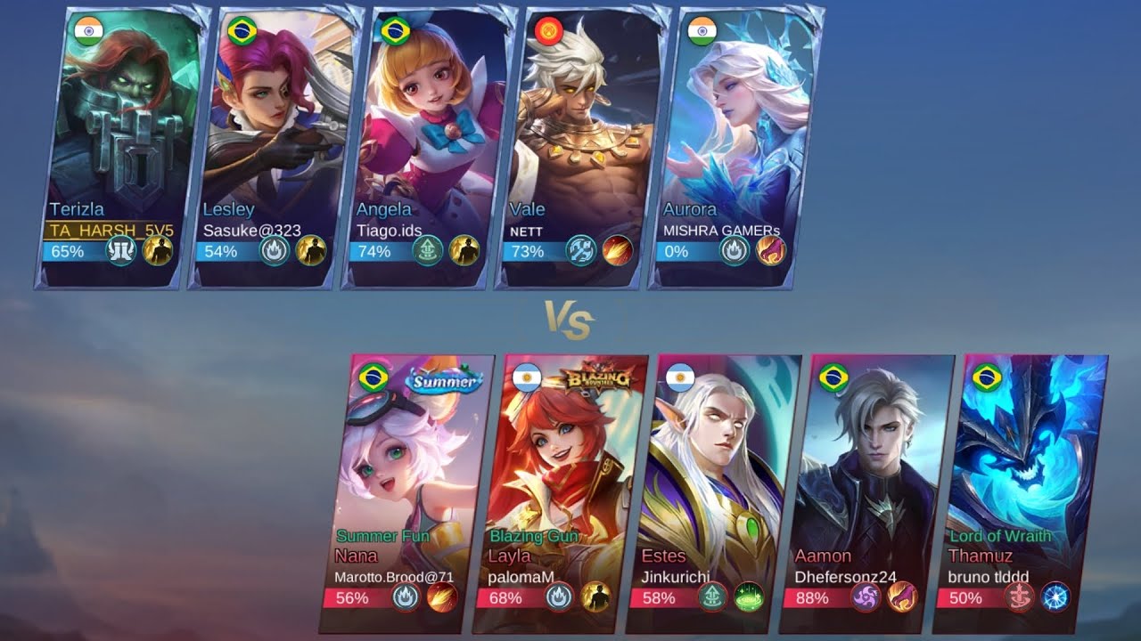 😱Shocking battle in moba Legends 5v5 👇🏻