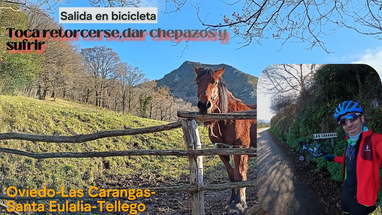 Salida en bicicleta /Toca retorcerse,dar chepazos y sufrir