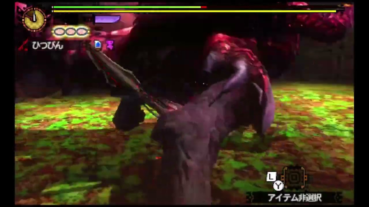 [MH4G] 140テオ　操虫棍　7:05