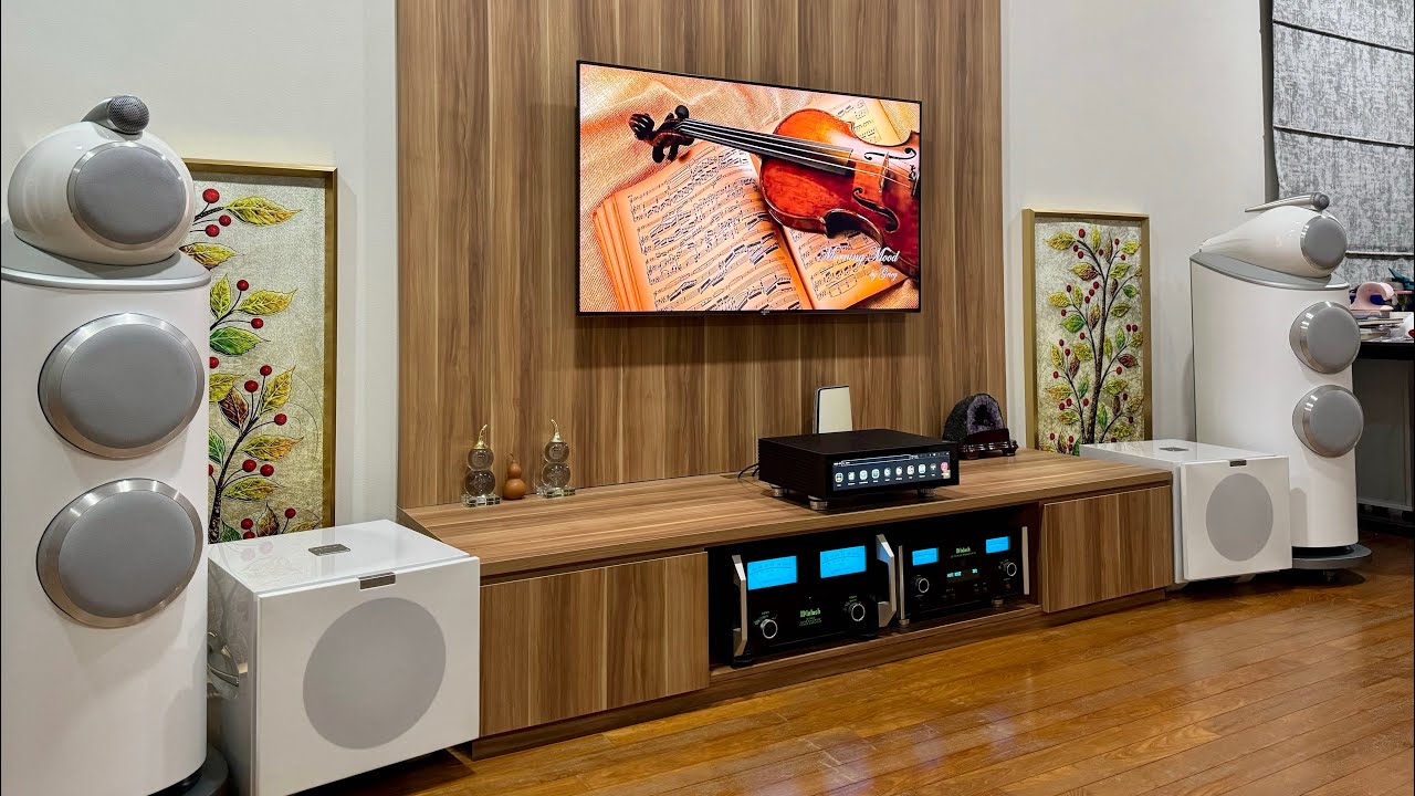 HiFi Rose RS 150B - Mcintosh C2700 / MC 462 - B&W 802 D4 - REL S510